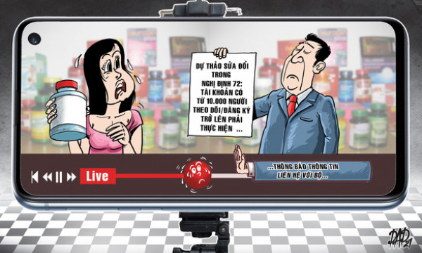 Đề xuất 'quản' livestream