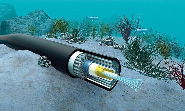 Một tuyến cáp quang biển đã được sửa xong