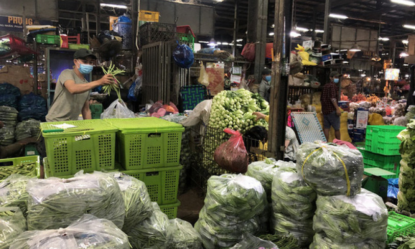 TP Hồ Chí Minh sẽ xem xét mở cửa lại một phần chợ đầu mối Thủ Đức