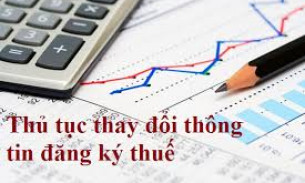 Hướng dẫn một số nội dung về thay đổi thông tin đăng ký thuế khi đổi sang căn cước công dân