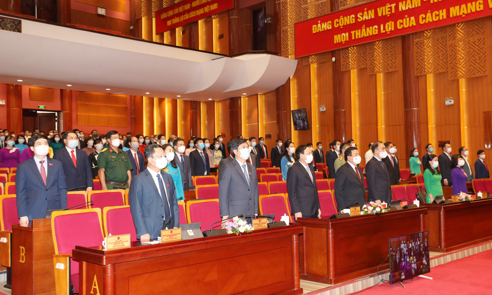 Khai mạc kỳ họp thứ 2 HĐND tỉnh khóa XIV