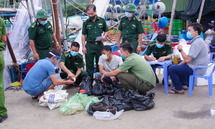 Vũng Tàu: Bắt giữ 45kg thuốc nổ TNT dùng để đánh bắt hải sản