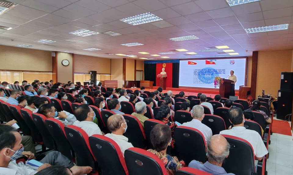 MTTQ thành phố Uông Bí:  Tập huấn công tác mặt trận năm 2021