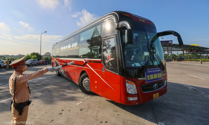 Hà Nội dừng xe khách đi 37 tỉnh, thành