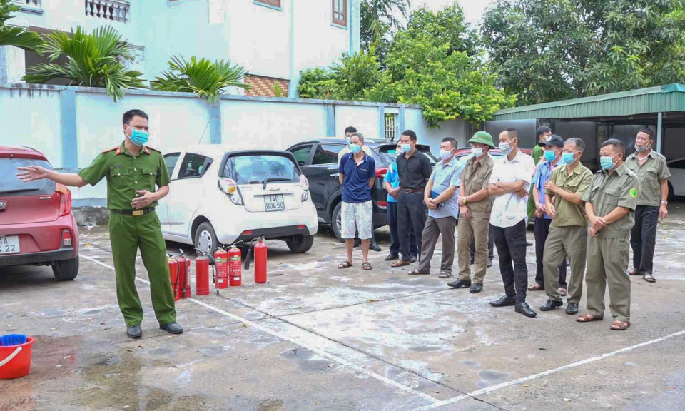 Tăng cường phòng cháy chữa cháy