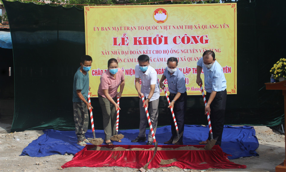 Quảng Yên: Khởi công công trình chào mừng 10 năm thành lập Thị xã 