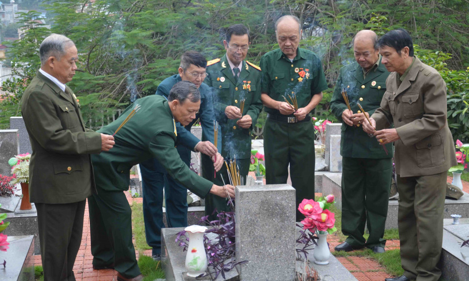  Chiến sĩ Binh đoàn Than tri ân đồng đội