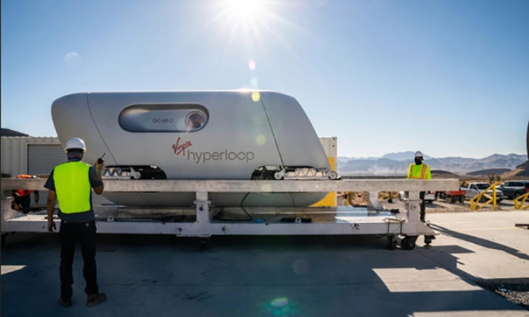 Tàu siêu tốc Hyperloop sử dụng công nghệ bay tốc độ 1.000km/h