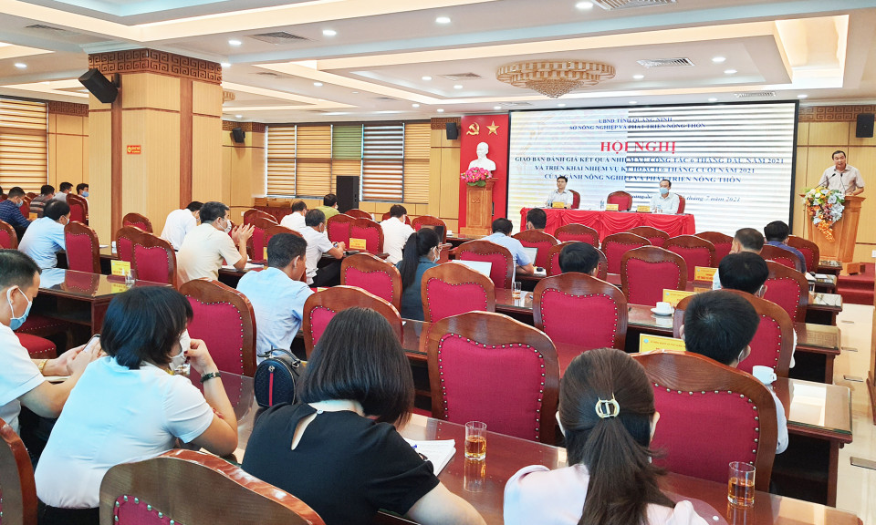 Ngành nông nghiệp triển khai nhiệm vụ 6 tháng cuối năm 2021