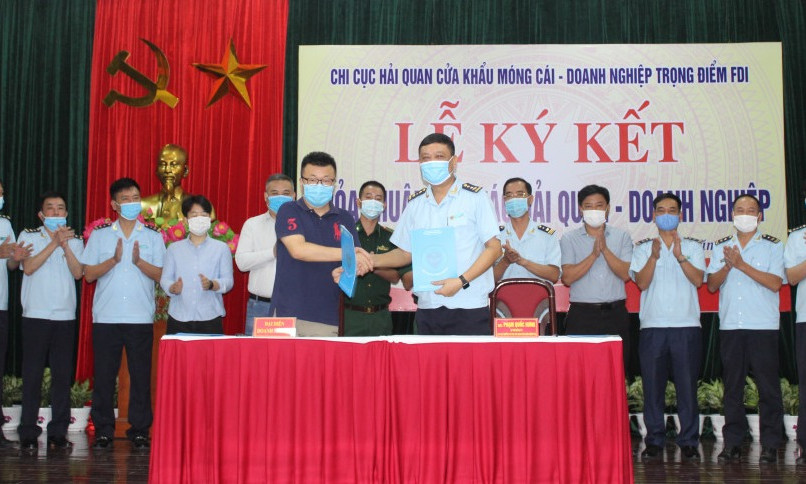 Chi cục Hải quan cửa khẩu Móng Cái: Đồng hành cùng doanh nghiệp