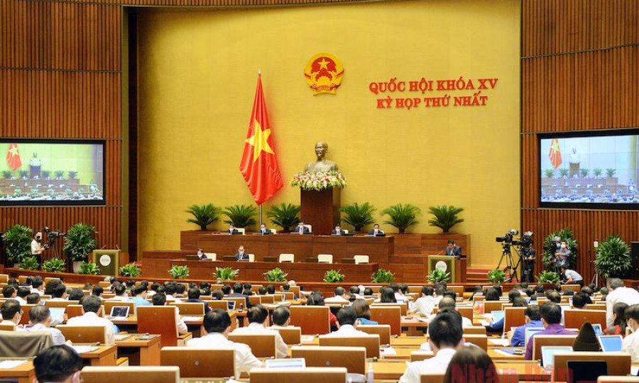 Thông cáo số 3 Kỳ họp thứ nhất, Quốc hội khóa XV