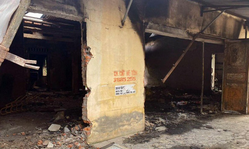 2 vợ chồng tử vong sau tiếng nổ trong đám cháy ở Hải Phòng