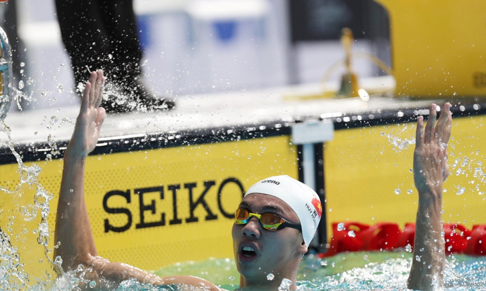 Kình ngư Nguyễn Huy Hoàng để lại dấu ấn tại Olympic Tokyo 2020