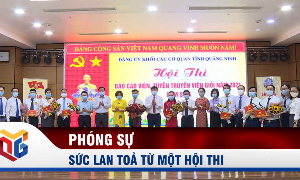 Sức lan toả từ một hội thi