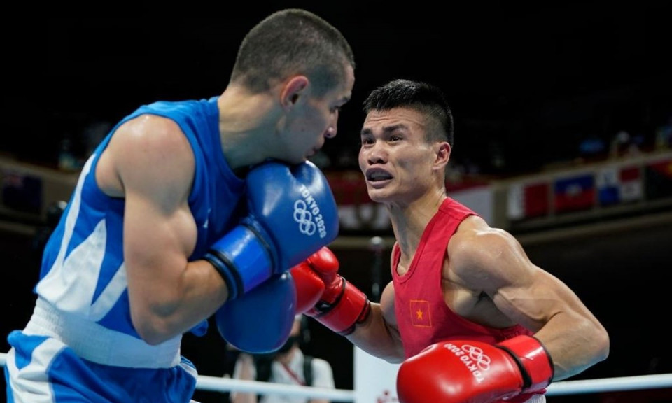 Olympic Tokyo 2020: Võ sĩ Nguyễn Văn Đương thua tay đấm số 3 thế giới