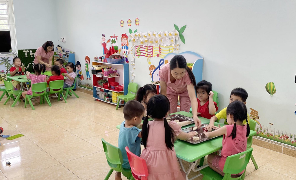 Trường Mầm non thị trấn Bình Liêu được đầu tư cơ sở vật chất đồng bộ, khánh thành, đưa vào sử dụng tháng 12/2019.