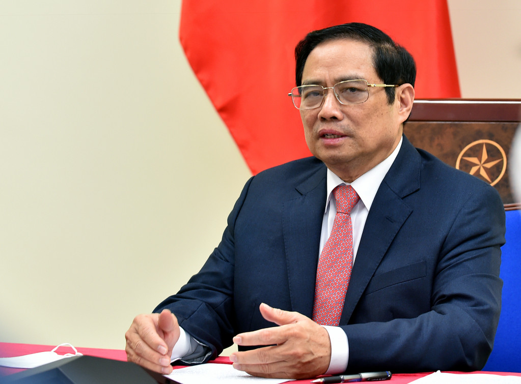 Vietnamese Prime Minister Pham Minh Chinh. Photo: VGP