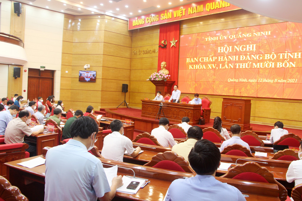 Hội nghị Ban Chấp hành Đảng bộ tỉnh lần thứ 14.