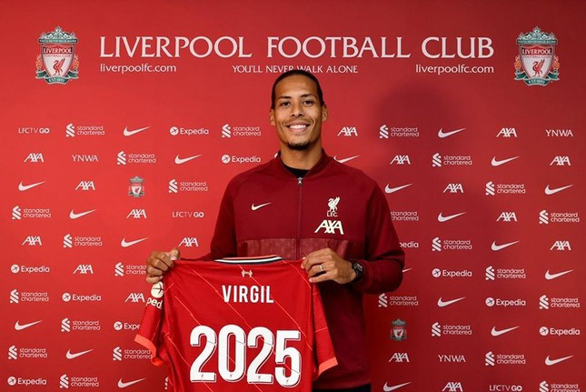 Liverpool giữ chân Virgil van Dijk đến năm 2025 ảnh 1