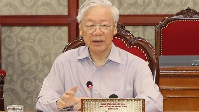 Party General Secretary Nguyen Phu Trong (Photo: VNA)