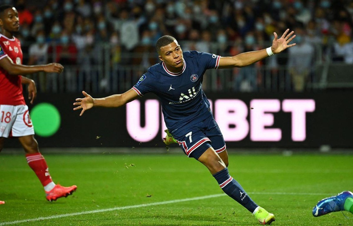 Mbappe tiếp tục lập công giúp PSG chiến thắng. (Nguồn: AFP)