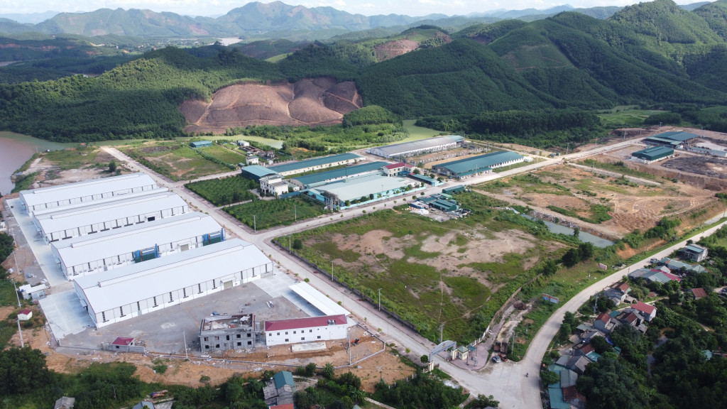 Cụm công nghiệp Nam Sơn, hiện đã lấp đầy khoảng 80% diện tích.
