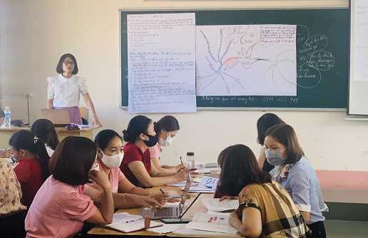 Sở GD&ĐT đã tổ chức lớp tập huấn, bồi dưỡng trực tiếp cho giáo viên, cán bộ quản lý tiểu học về phương pháp, kỹ thuật dạy học đối với các môn học ở lớp 1, lớp 2.