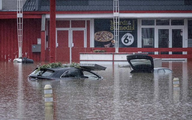 Tần suất diễn ra lũ lụt nghiêm trọng ở châu Âu do biến đổi khí hậu có thể tăng gấp 9 lần - Ảnh 1.