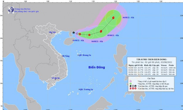 Quảng Ninh đến Thừa Thiên-Huế chủ động ứng phó với áp thấp nhiệt đới