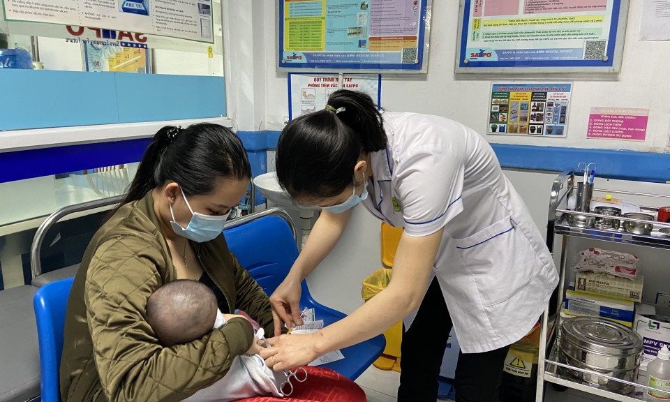 An toàn tiêm chủng cho trẻ em