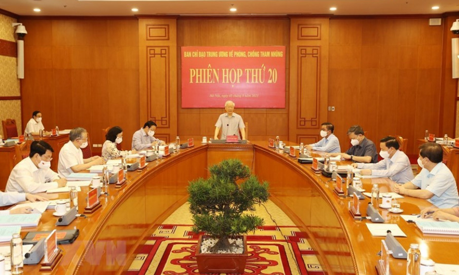 Tổng Bí thư chủ trì họp Ban Chỉ đạo phòng, chống tham nhũng