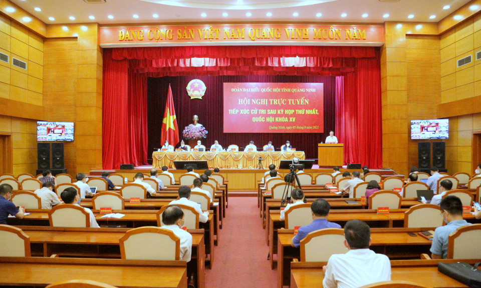 Đoàn Đại biểu Quốc hội tỉnh tiếp xúc cử tri sau Kỳ họp thứ Nhất, Quốc hội khóa XV