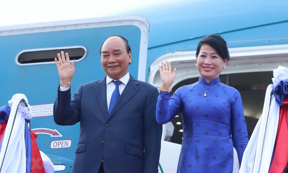 Chủ tịch nước kết thúc tốt đẹp chuyến thăm hữu nghị chính thức Lào