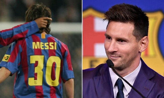 Messi chọn số áo 30 tại PSG