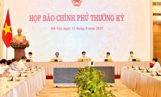Chính phủ họp báo thường kỳ tháng 7