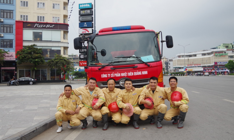 Những người lính không mang quân hàm ở Công ty CP Nhiệt điện Quảng Ninh
