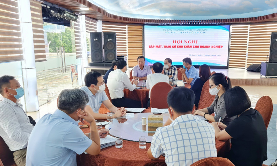 Tháo gỡ khó khăn cho các doanh nghiệp sản xuất vật liệu xây dựng tại TX Đông Triều