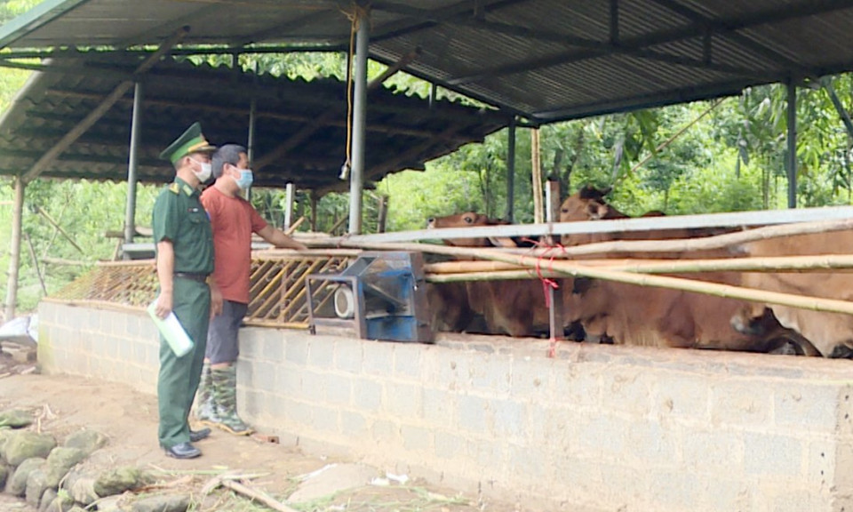 BĐBP tham gia xây dựng hệ thống chính trị cơ sở