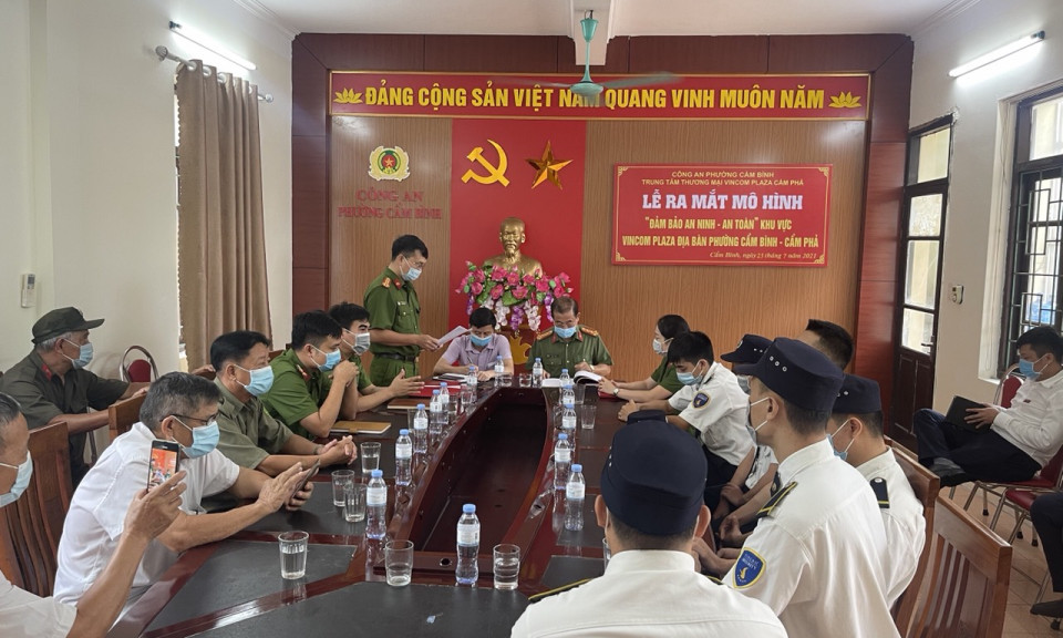 Công an phường Cẩm Bình: Đảm bảo "An ninh chủ động"