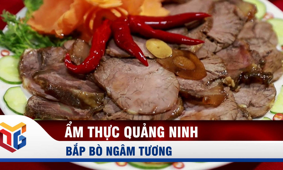 Bắp bò ngâm tương