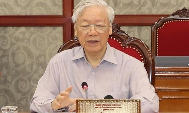 Party chief sends encouragement to Ho Chi Minh City authorities, people