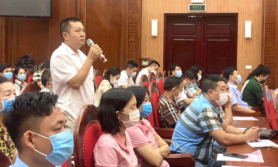 TP Hạ Long tổ chức hội nghị gặp mặt, tháo gỡ khó khăn cho doanh nghiệp