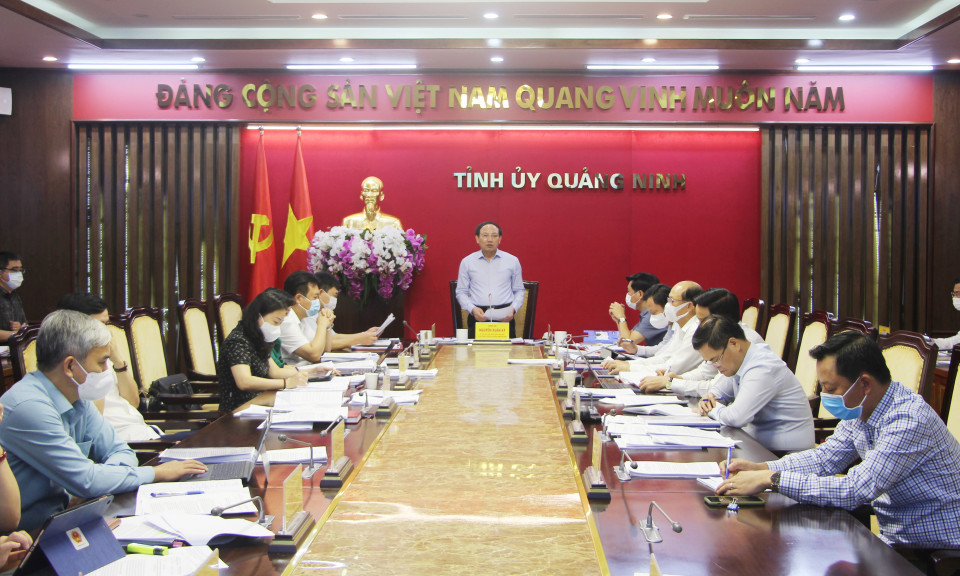Hội nghị Ban Thường vụ Tỉnh ủy