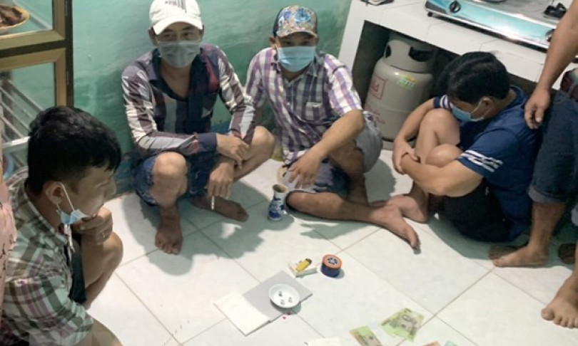 Đà Nẵng: Phạt 84 triệu đồng đối với 7 đối tượng tụ tập đánh bạc