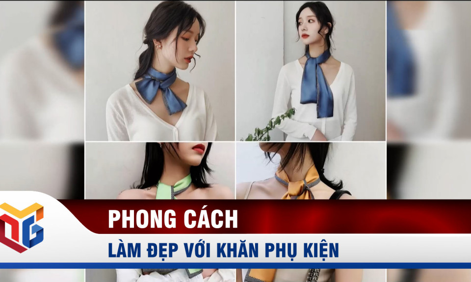 Làm đẹp với khăn 