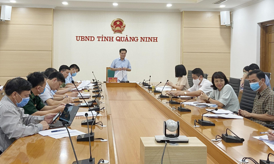 Quảng Ninh: Họp phương án dự trù, cung ứng lương thực, thực phẩm, nhu yếu phẩm