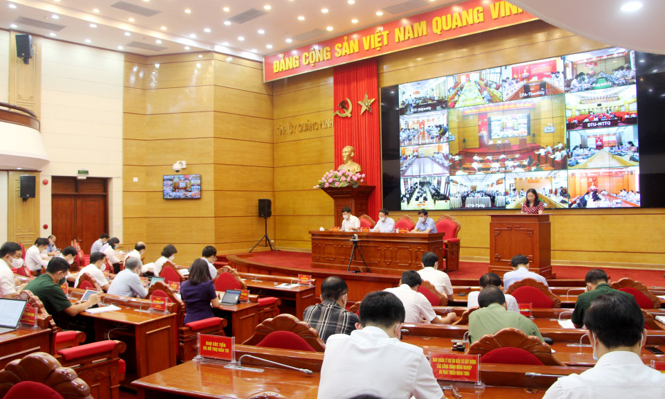 Sơ kết 3 năm thực hiện Nghị quyết 11 của Ban Chấp hành Đảng bộ tỉnh