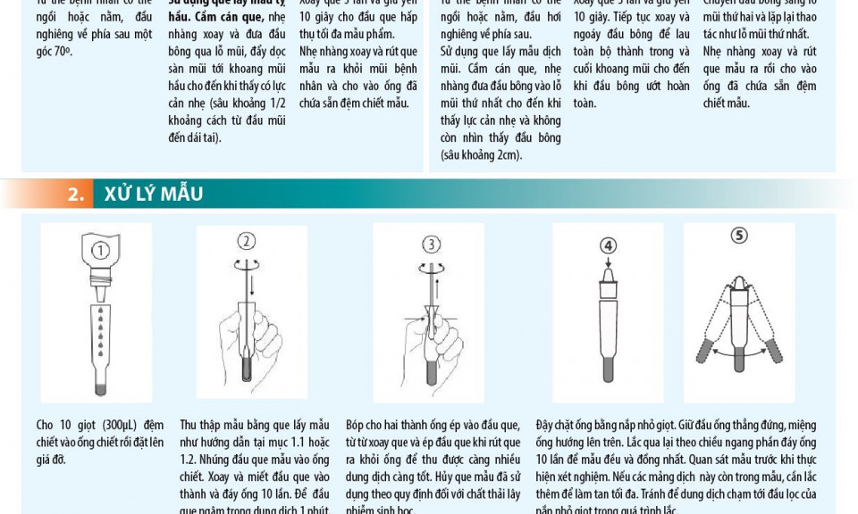 Hướng dẫn cách tự test nhanh nCoV tại nhà chuẩn nhất