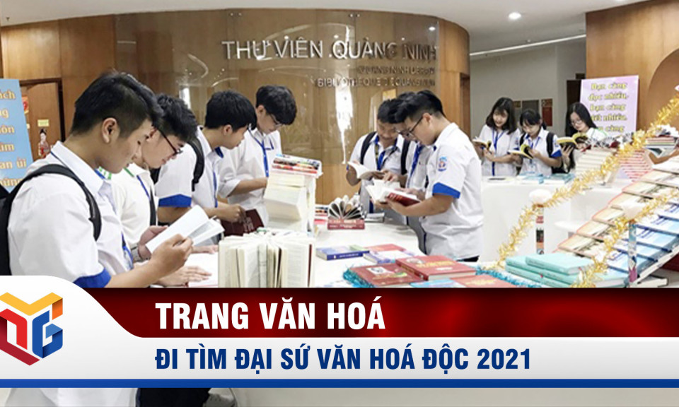 Đi tìm Đại sứ văn hóa đọc năm 2021