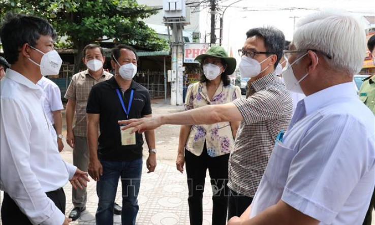 Phó Thủ tướng Vũ Đức Đam trực tiếp chỉ đạo chống dịch tại 'điểm nóng' Bình Dương